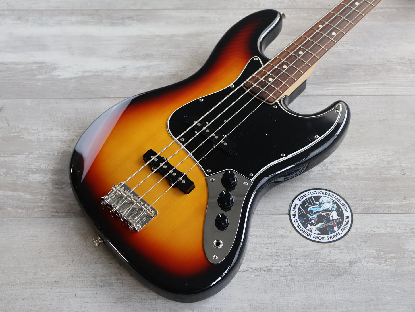 2010 Fender Japan Standard Jazz Bass (Sunburst)
