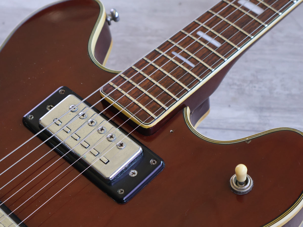 1968 Aria Diamond Japan No. 1232T Trini Lopez Hollowbody (Brown)