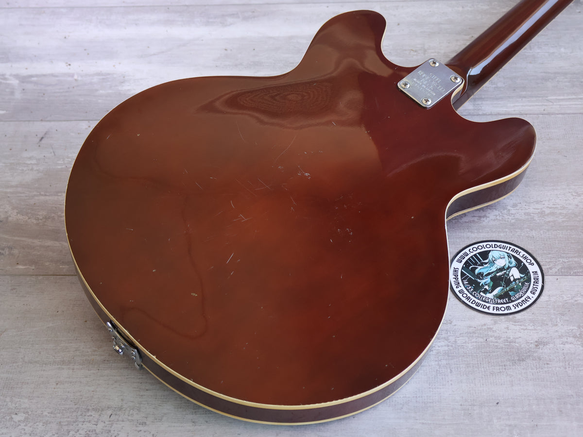 1968 Aria Diamond Japan No. 1232T Trini Lopez Hollowbody (Brown)