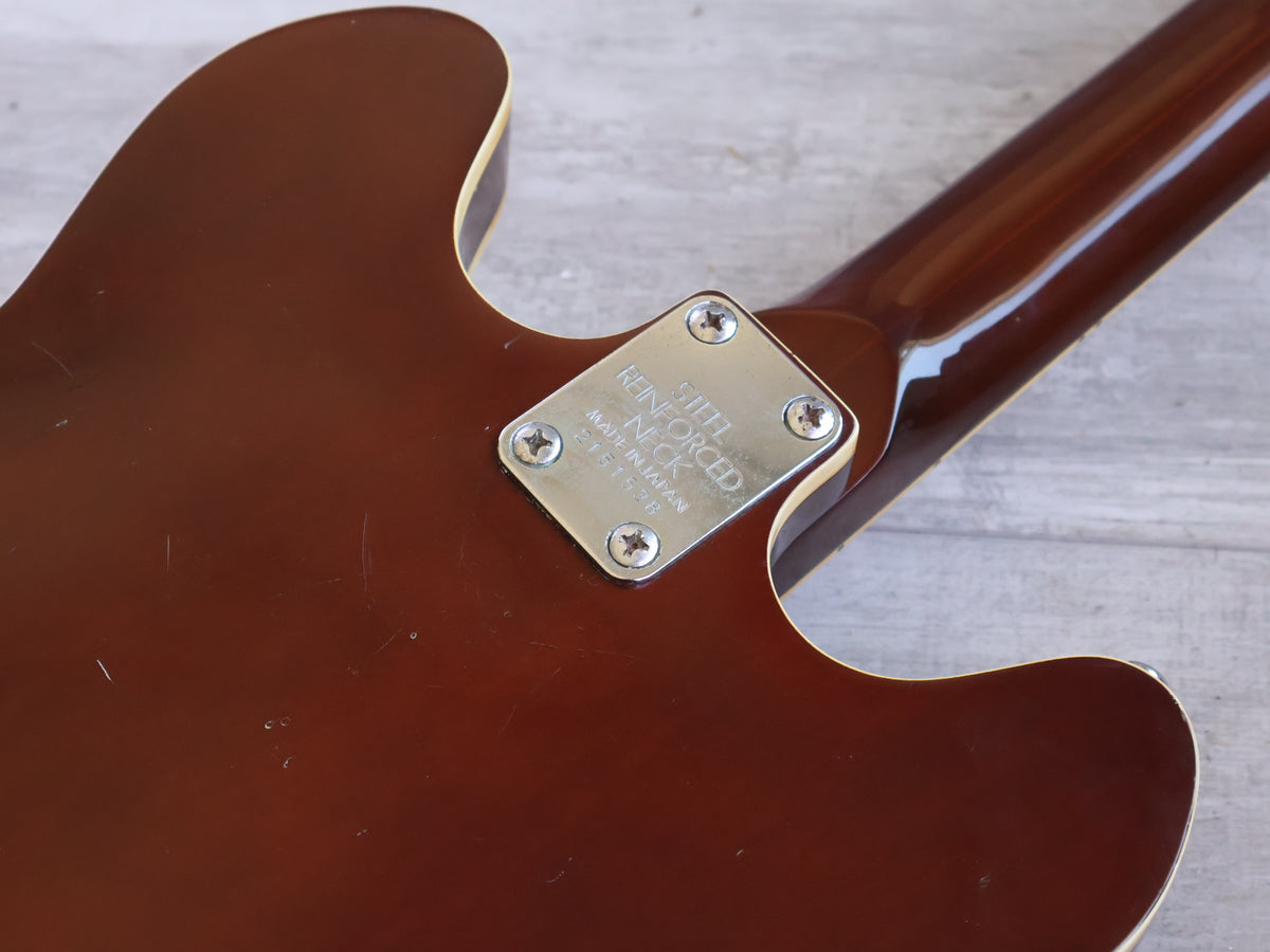 1968 Aria Diamond Japan No. 1232T Trini Lopez Hollowbody (Brown)