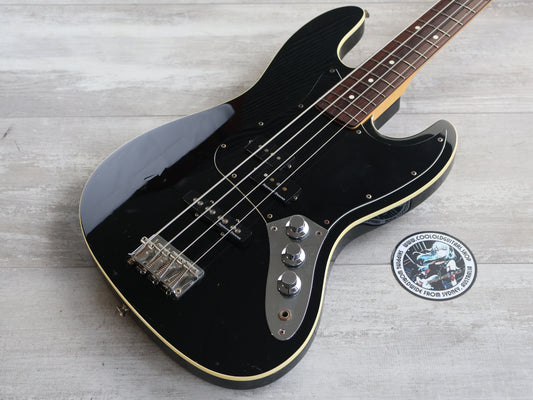 2004 Fender Japan AJB-65 Aerodyne Jazz Bass w/Seymour Duncan's (Black)