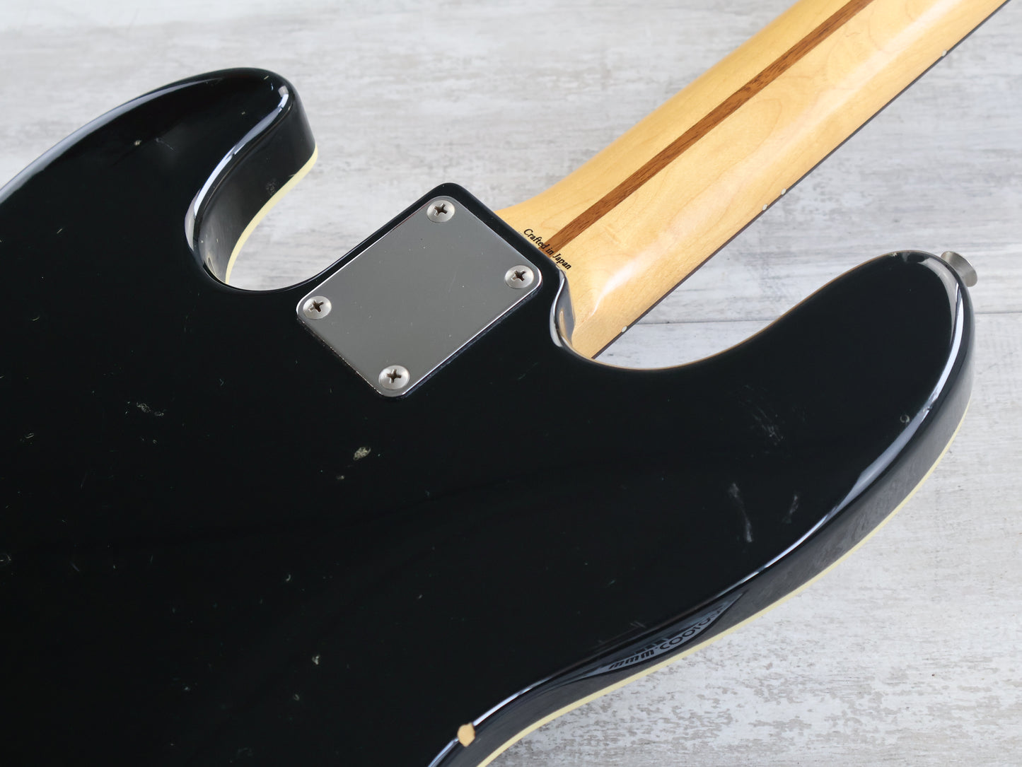 2004 Fender Japan AJB-65 Aerodyne Jazz Bass w/Seymour Duncan's (Black)