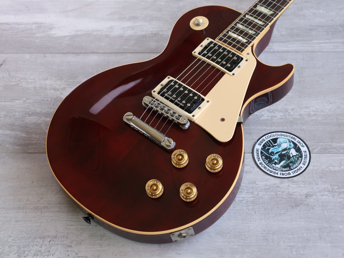 1991 Gibson USA Les Paul Standard (Wine Red)