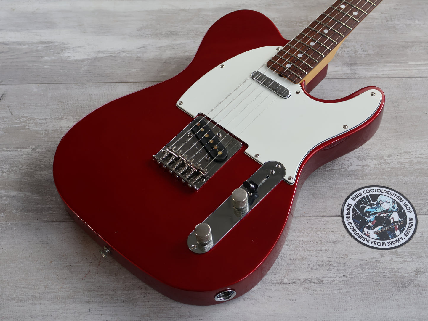 1982 Tokai Japan TE-50 Breezysound '64 Reissue Telecaster (Metallic Red)