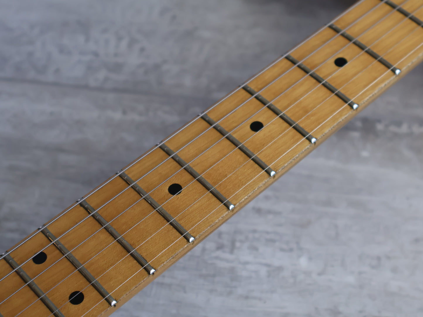 1985 BC Rich Japan GS-MR851 NJ Series Gunslinger (Day Glow Green)