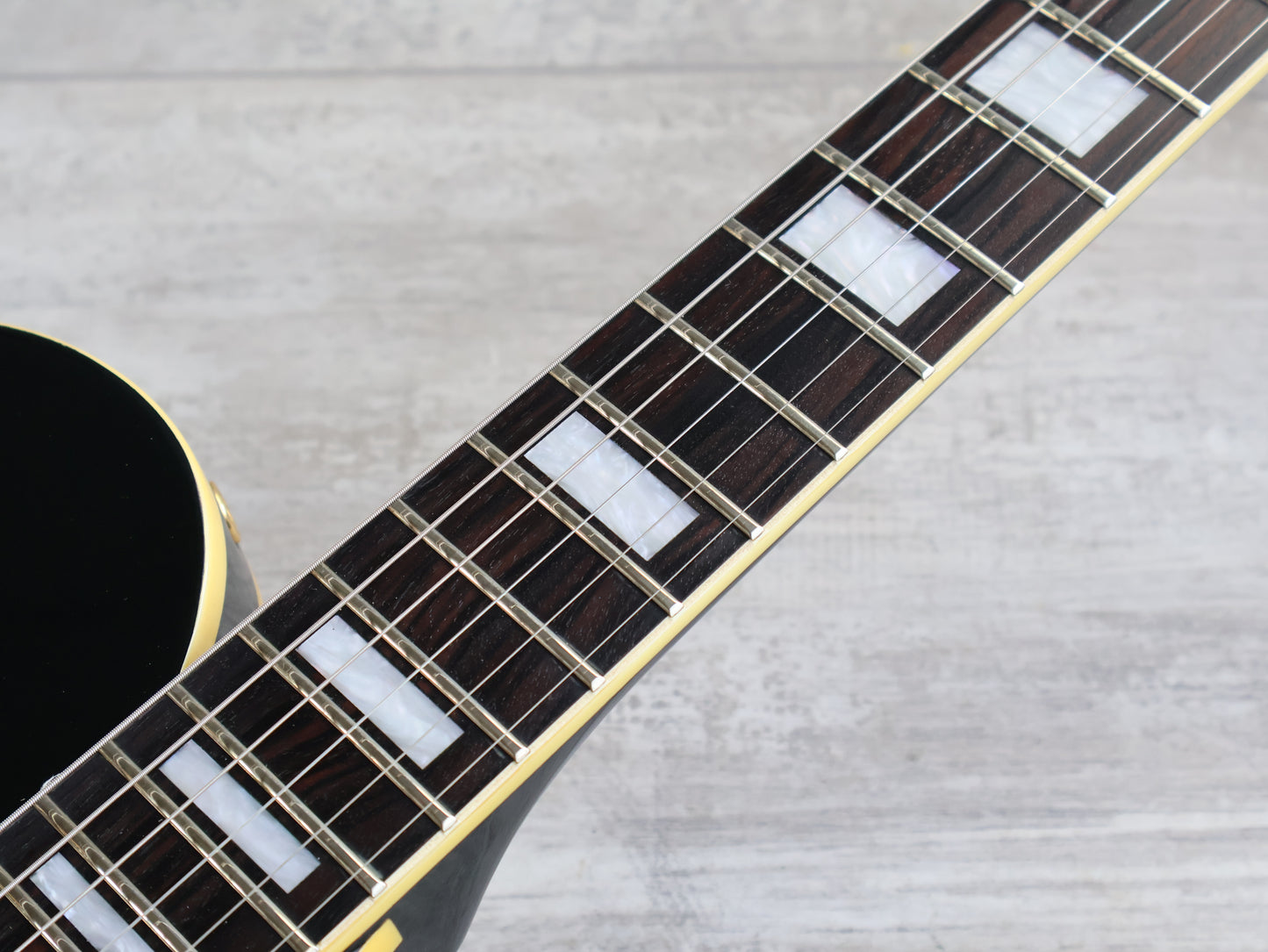 1988 Fernandes Japan MV-95HT Hotei Model Signature Guitar (Black)