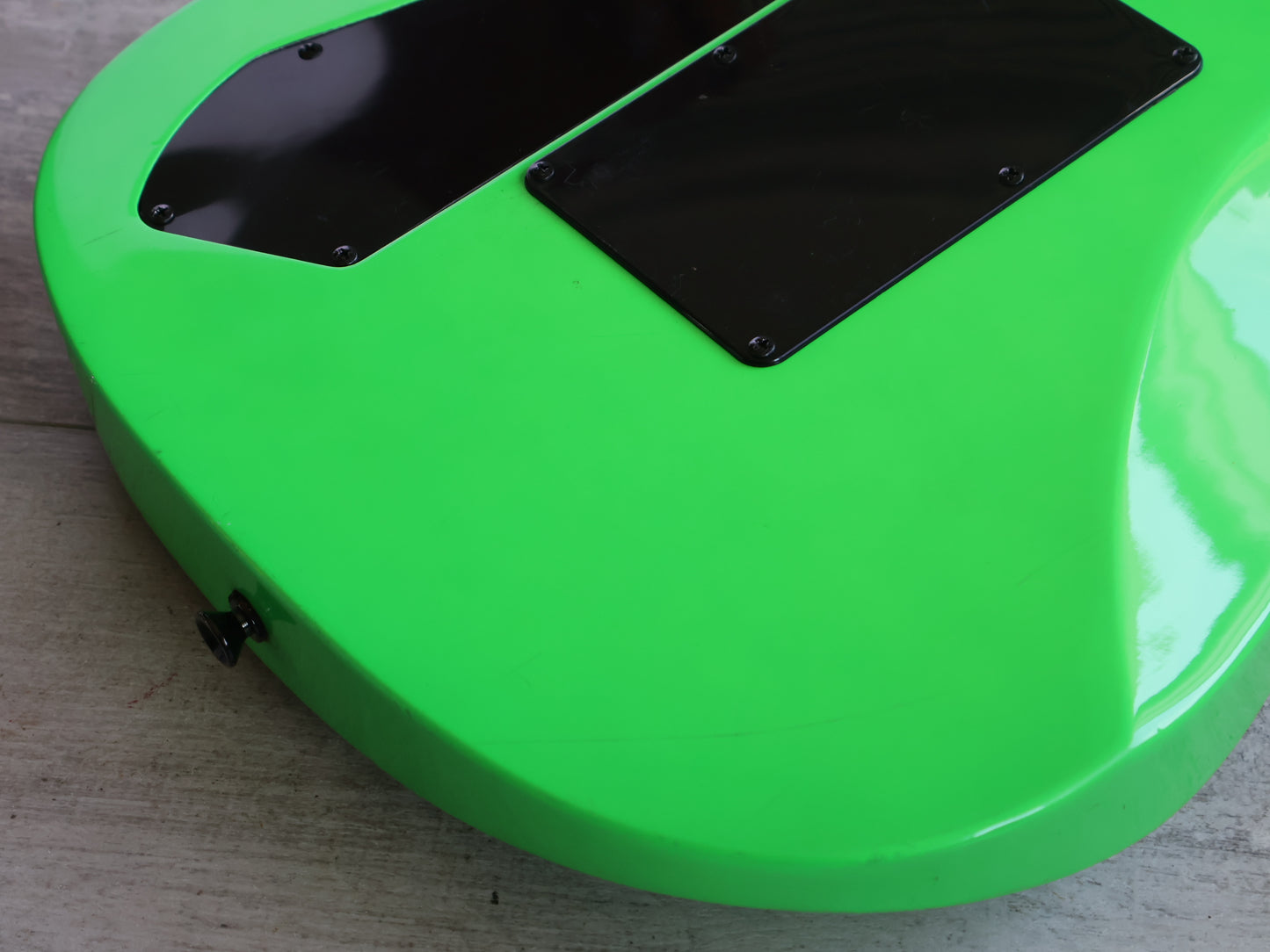 1985 BC Rich Japan GS-MR851 NJ Series Gunslinger (Day Glow Green)