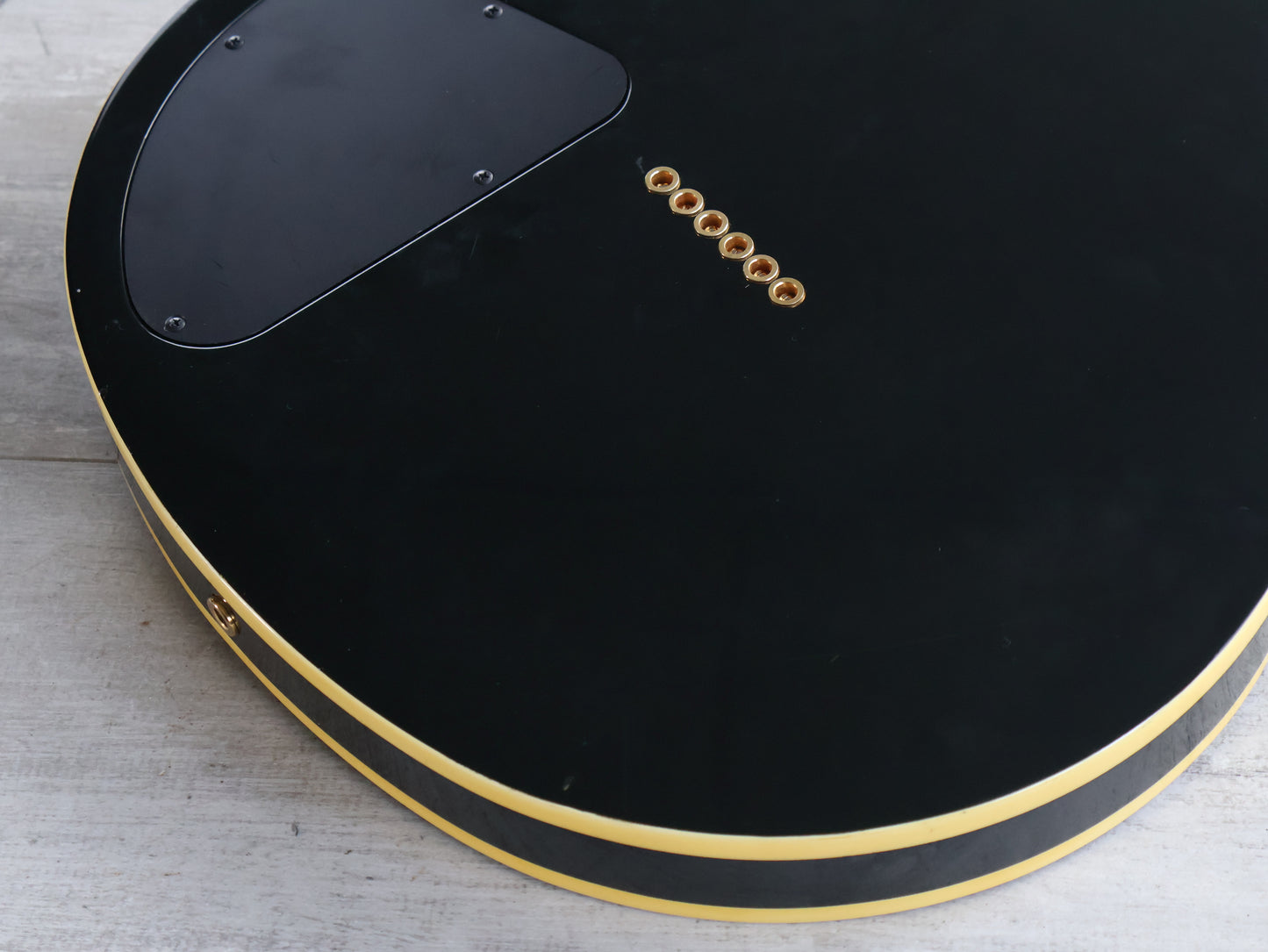 1988 Fernandes Japan MV-95HT Hotei Model Signature Guitar (Black)