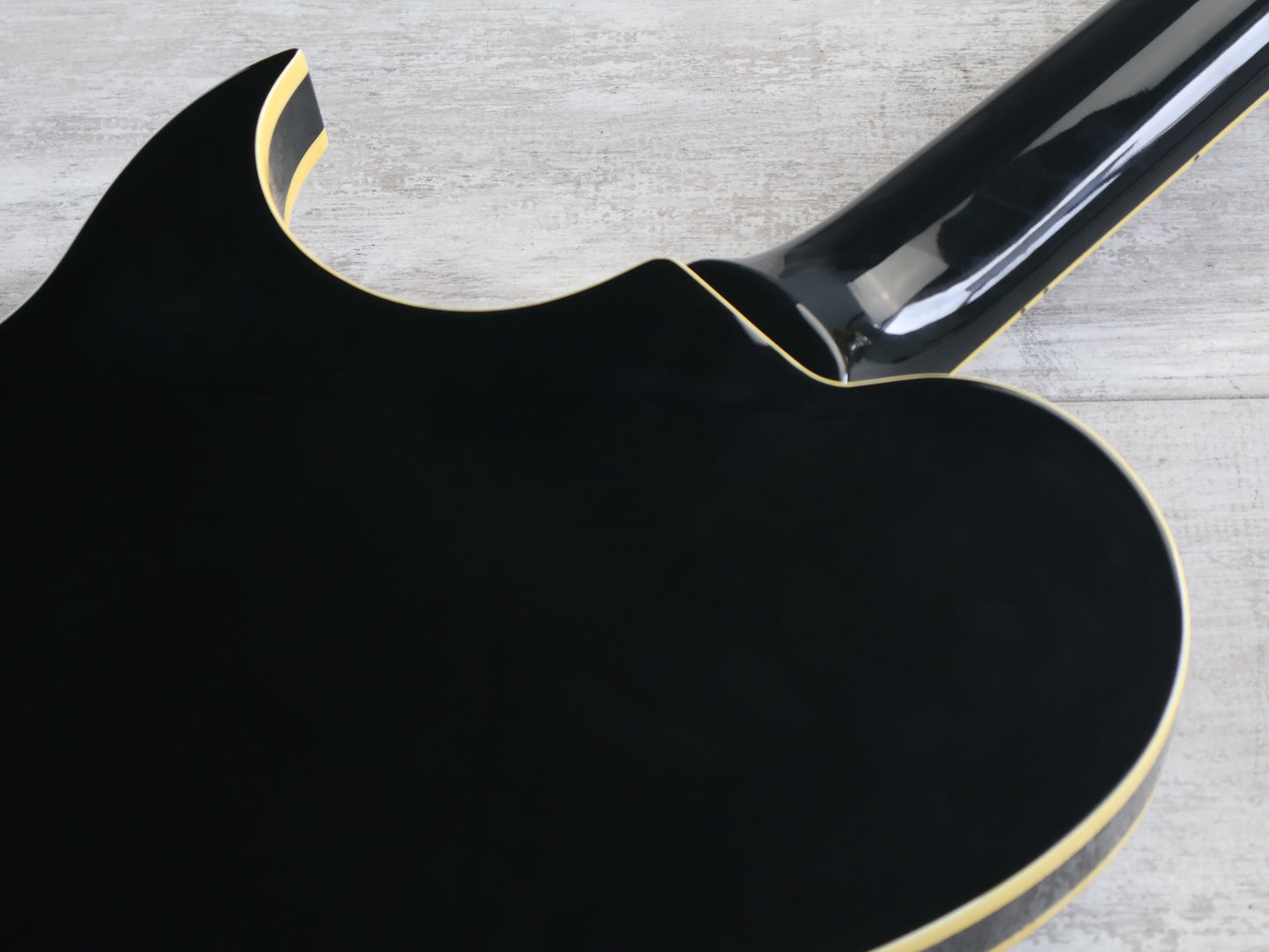 1988 Fernandes Japan MV-95HT Hotei Model Signature Guitar (Black)