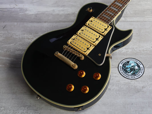 2000's Aria Pro II Black Beauty Les Paul Custom (Ebony)