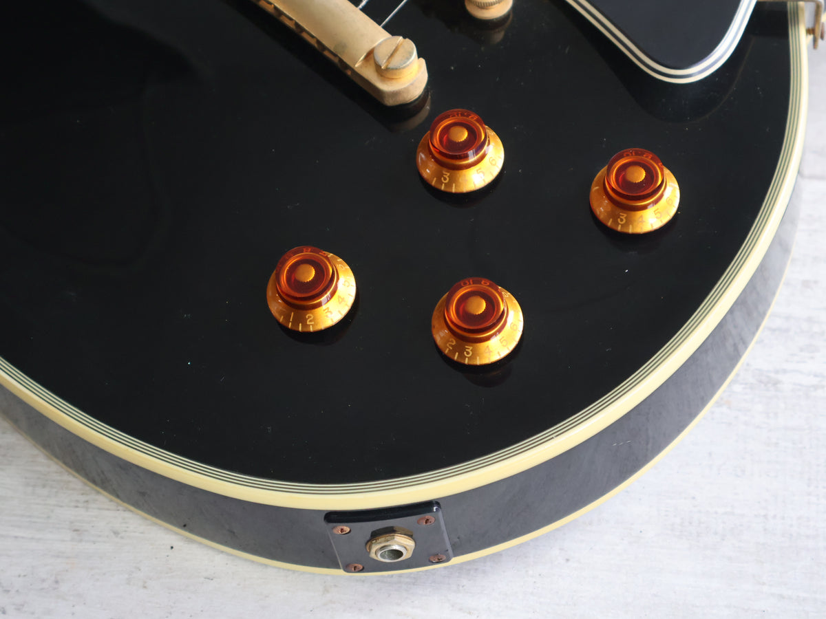 2000's Aria Pro II Black Beauty Les Paul Custom (Ebony)