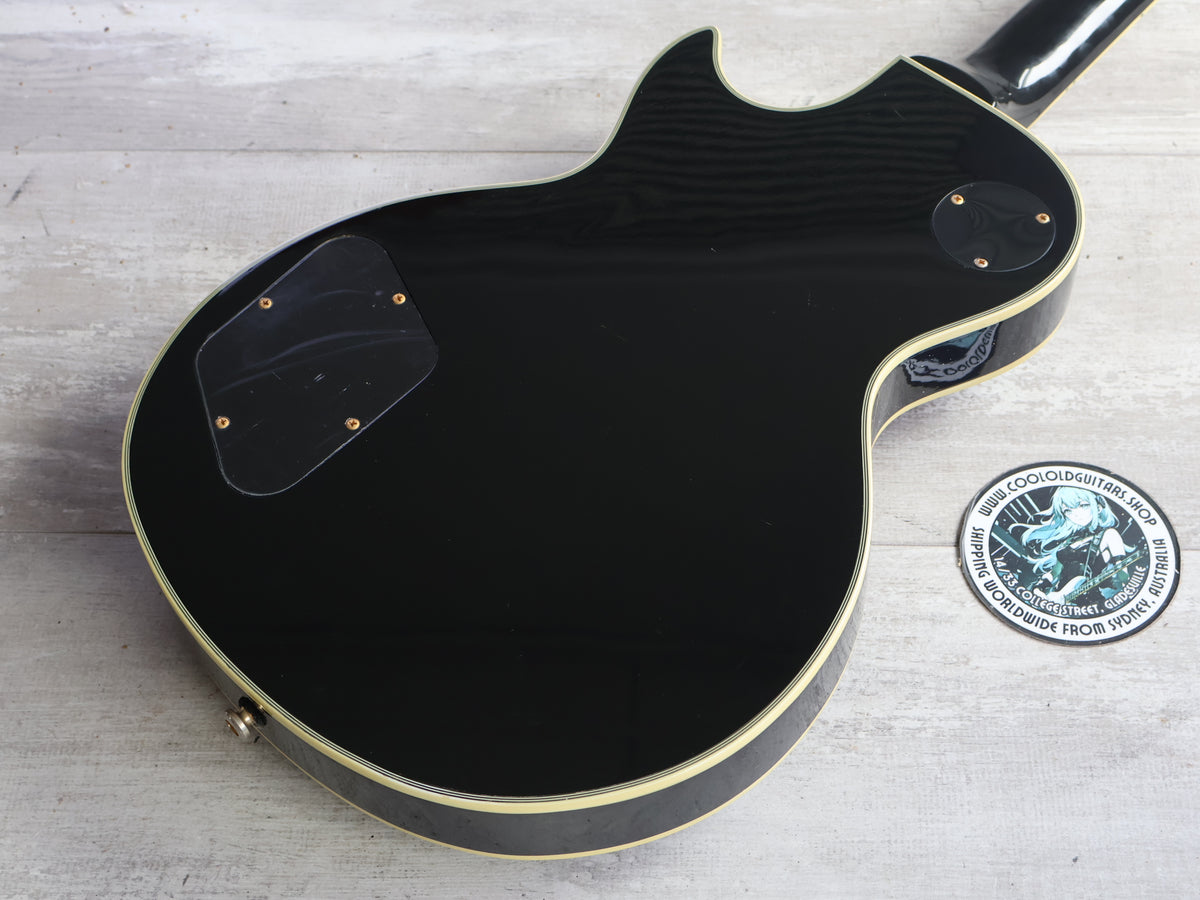 2000's Aria Pro II Black Beauty Les Paul Custom (Ebony)