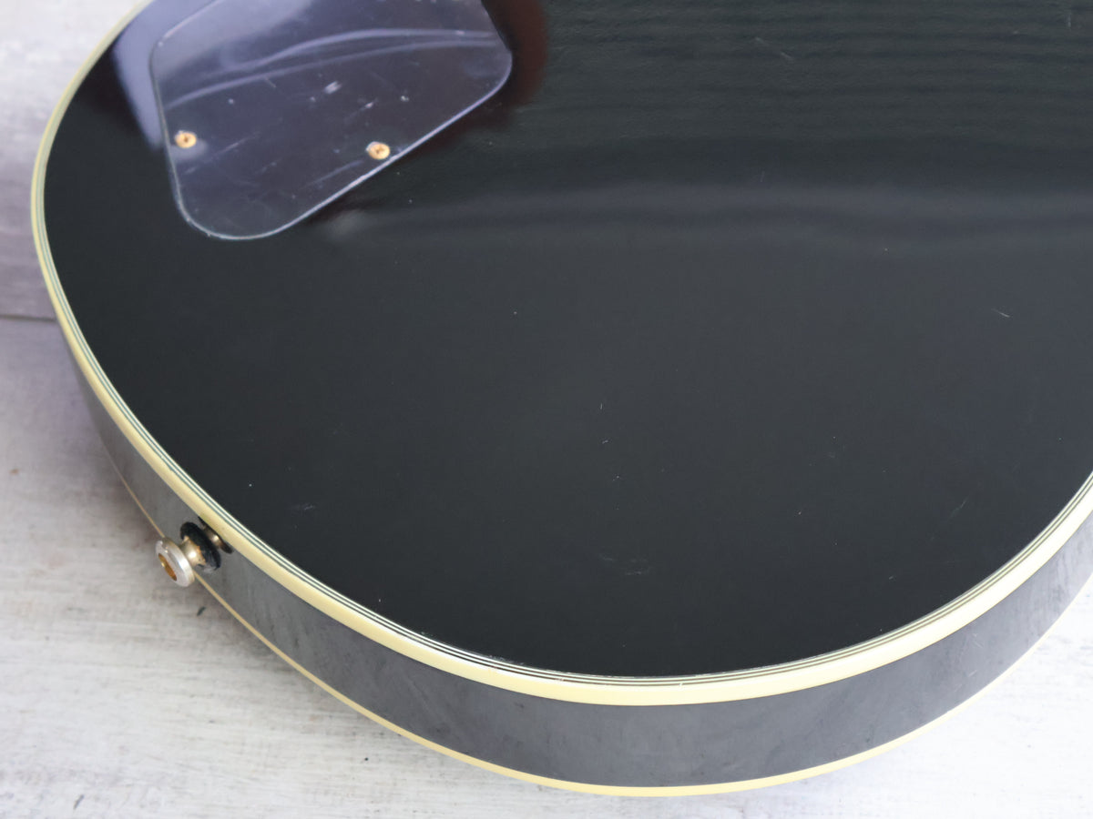 2000's Aria Pro II Black Beauty Les Paul Custom (Ebony)