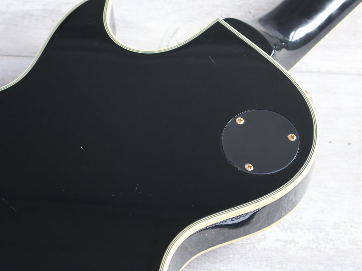 2000's Aria Pro II Black Beauty Les Paul Custom (Ebony)