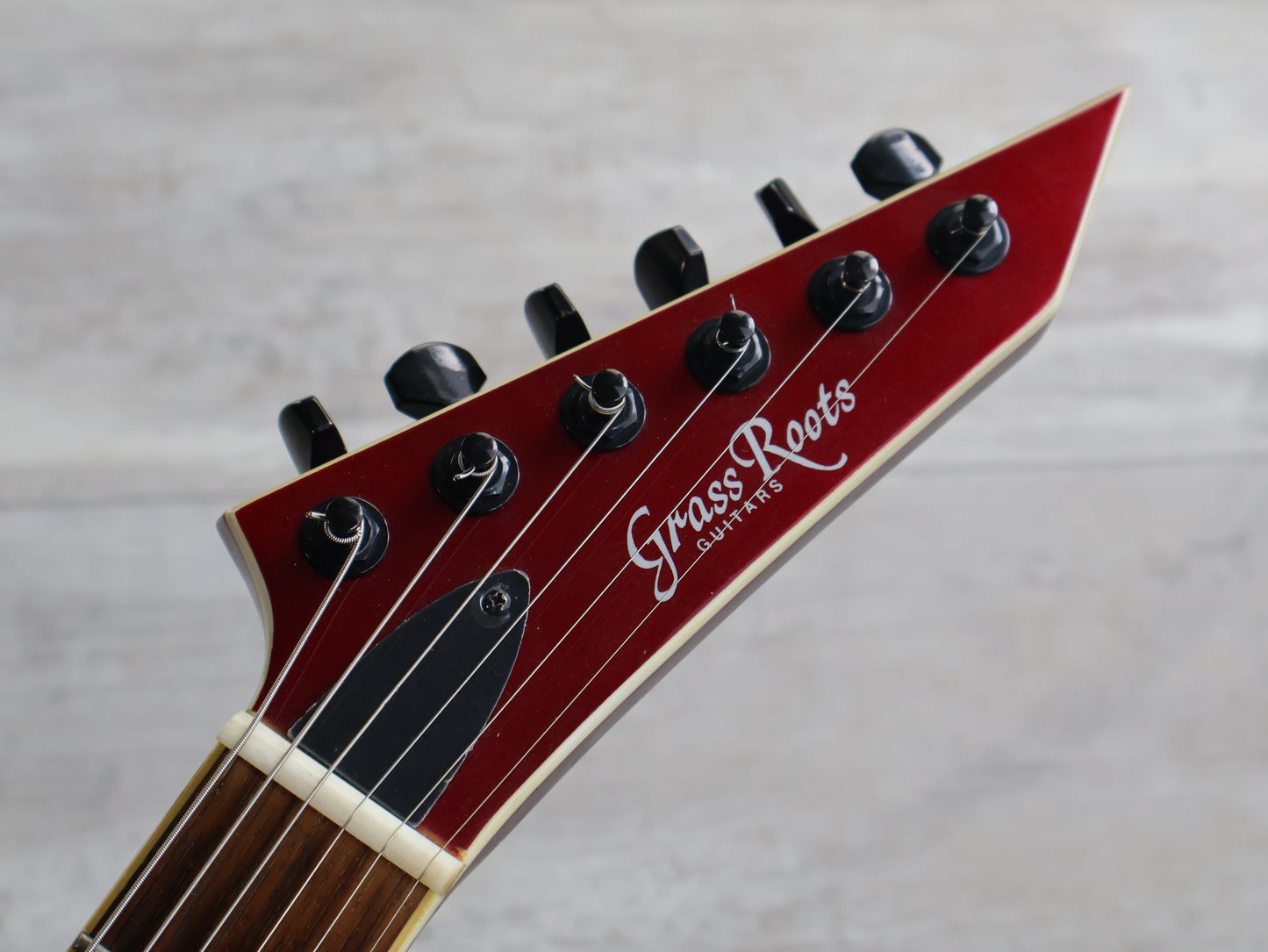 2012 Grassroots G-RV-55 Rhoads Flying V (Candy Apple Red)