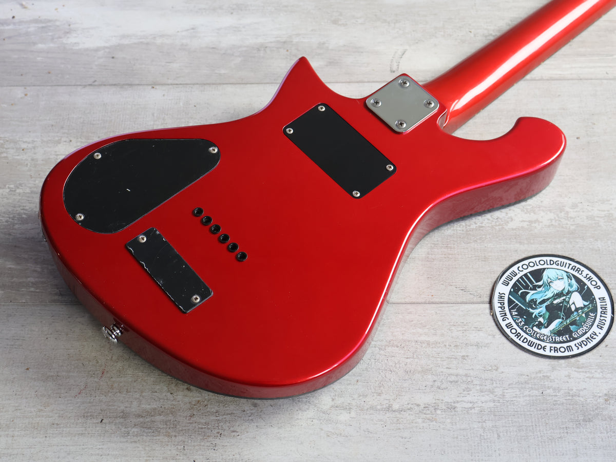 1990's Edwards E-P-45J Pierrot Signature Mini Guitar w/Speaker (Red Burst)