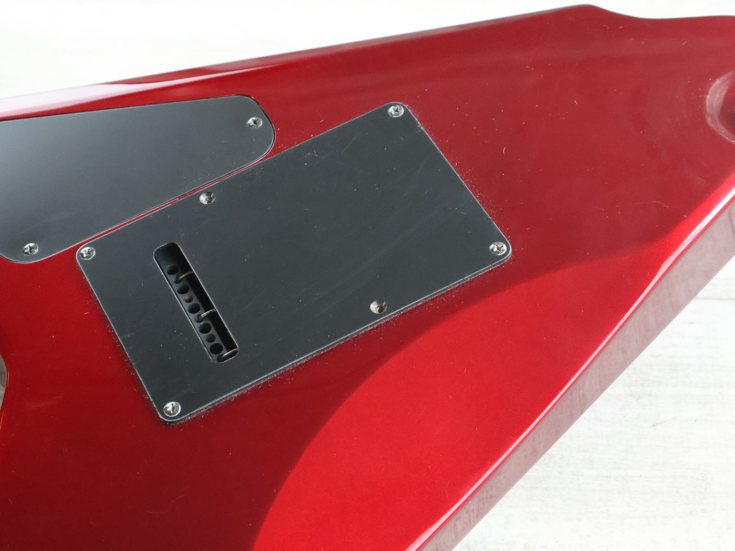 2012 Grassroots G-RV-55 Rhoads Flying V (Candy Apple Red)