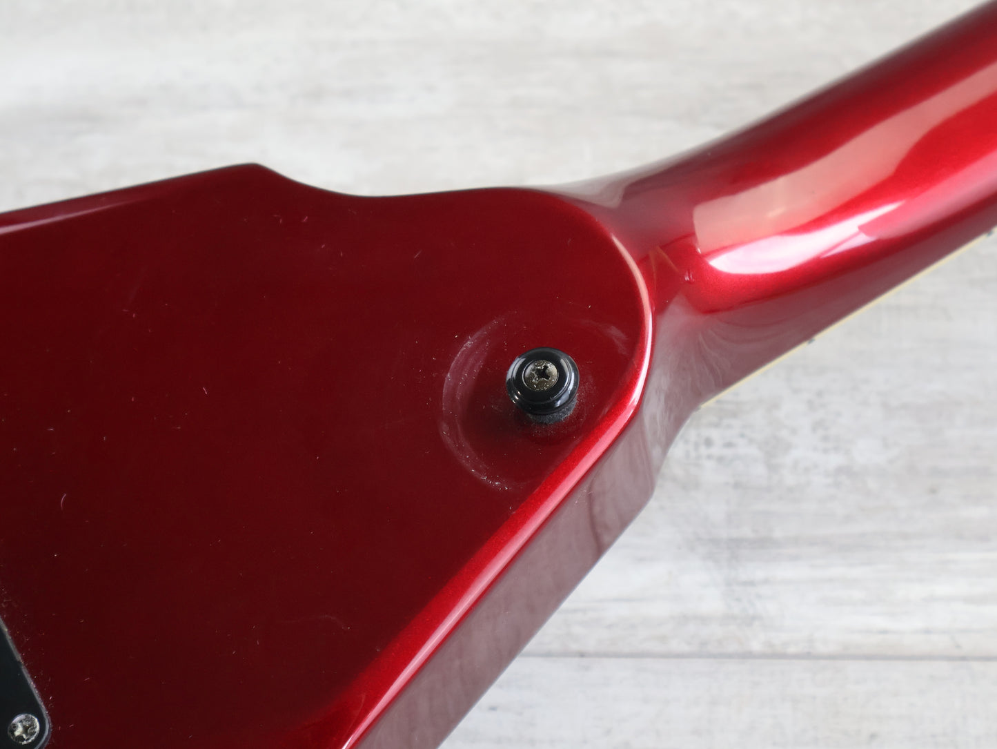 2012 Grassroots G-RV-55 Rhoads Flying V (Candy Apple Red)