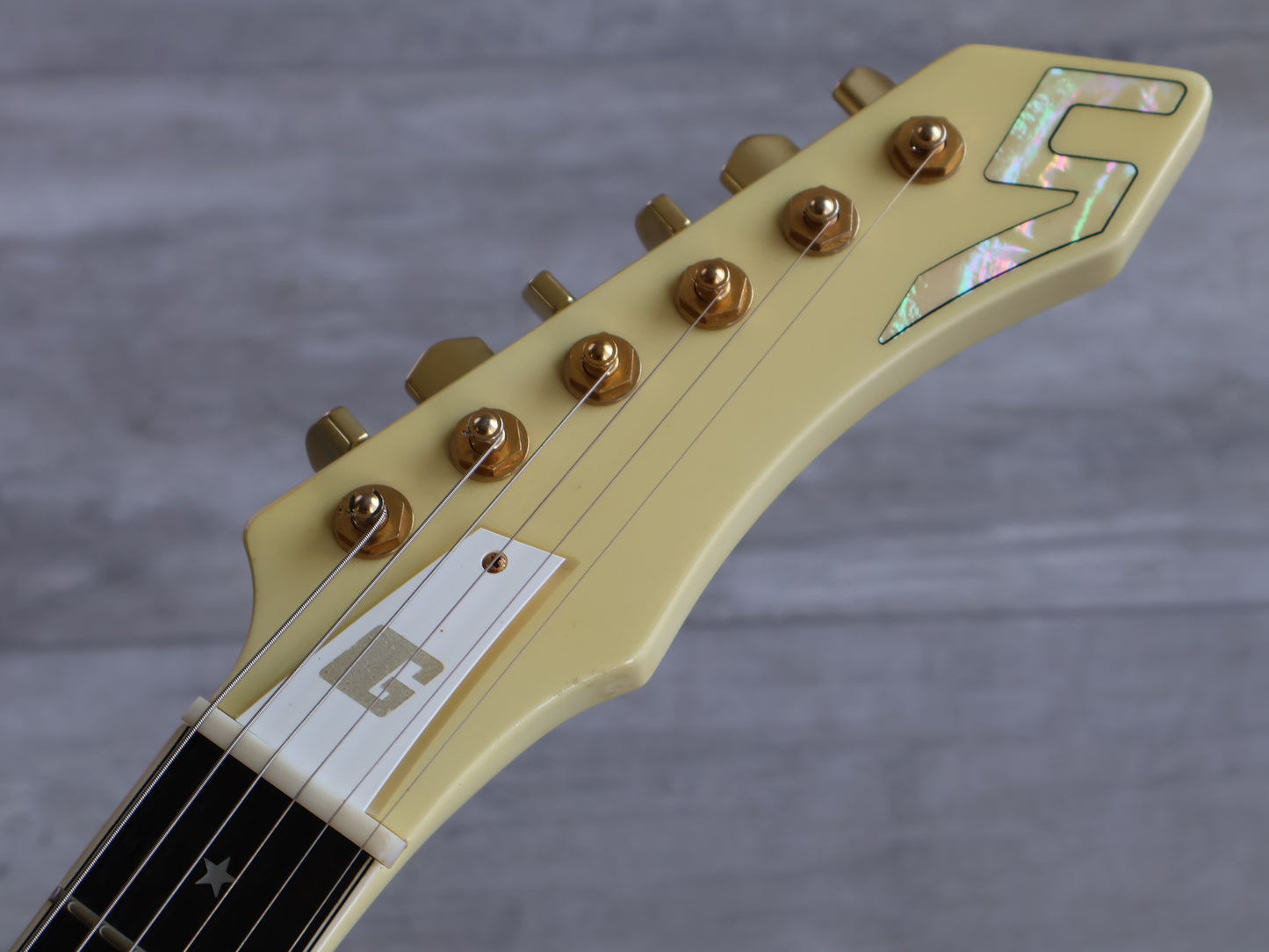 2007 Guyatone Japan LG-2100M MK-IV "Sharp 5" Reissue (Metallic White)