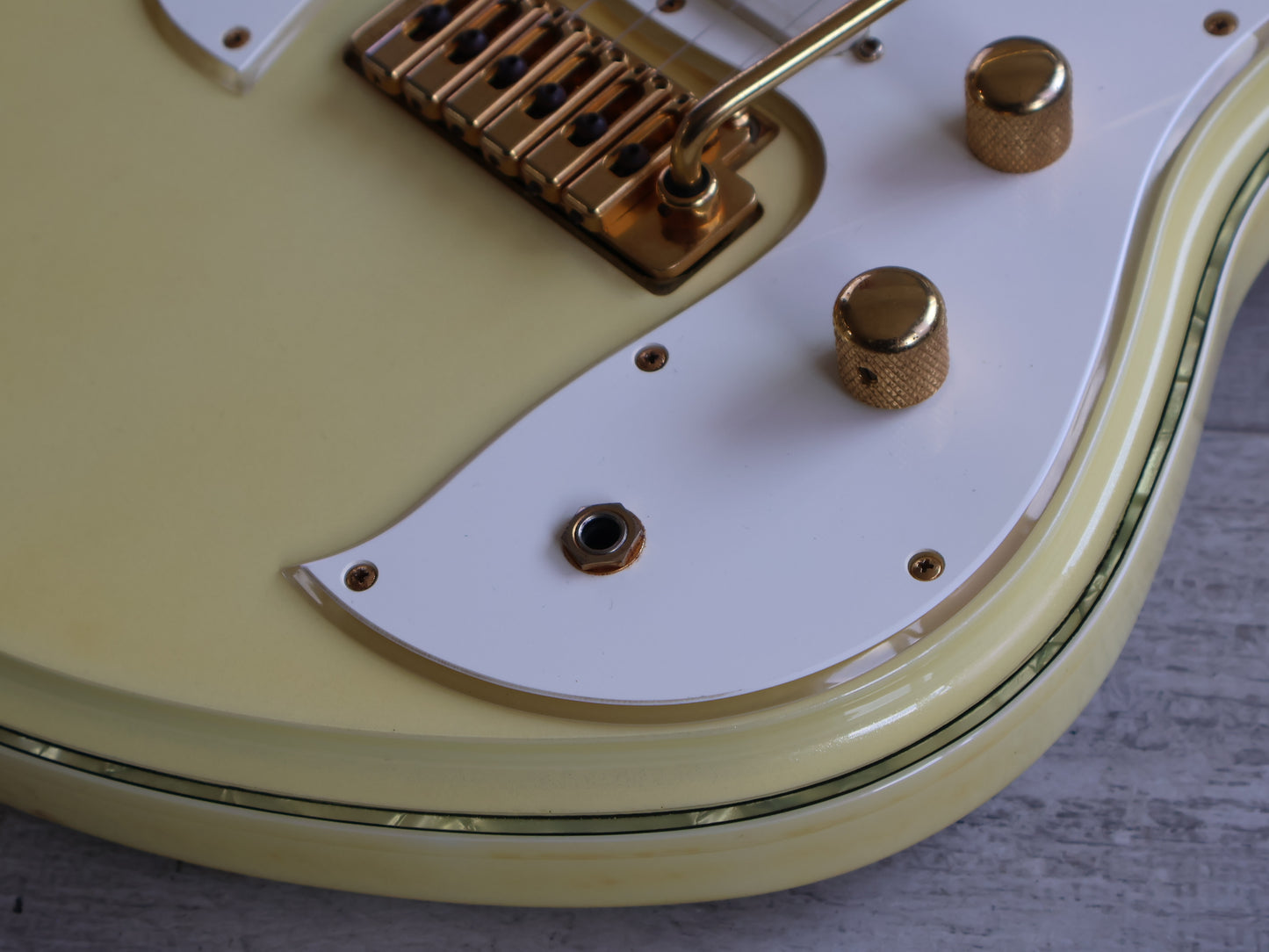 2007 Guyatone Japan LG-2100M MK-IV "Sharp 5" Reissue (Metallic White)