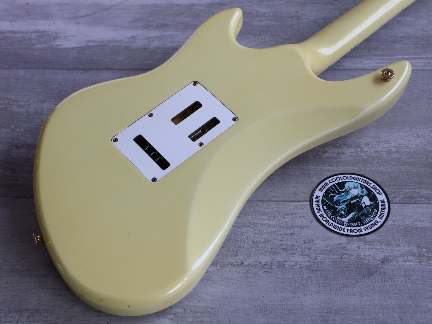 2007 Guyatone Japan LG-2100M MK-IV "Sharp 5" Reissue (Metallic White)