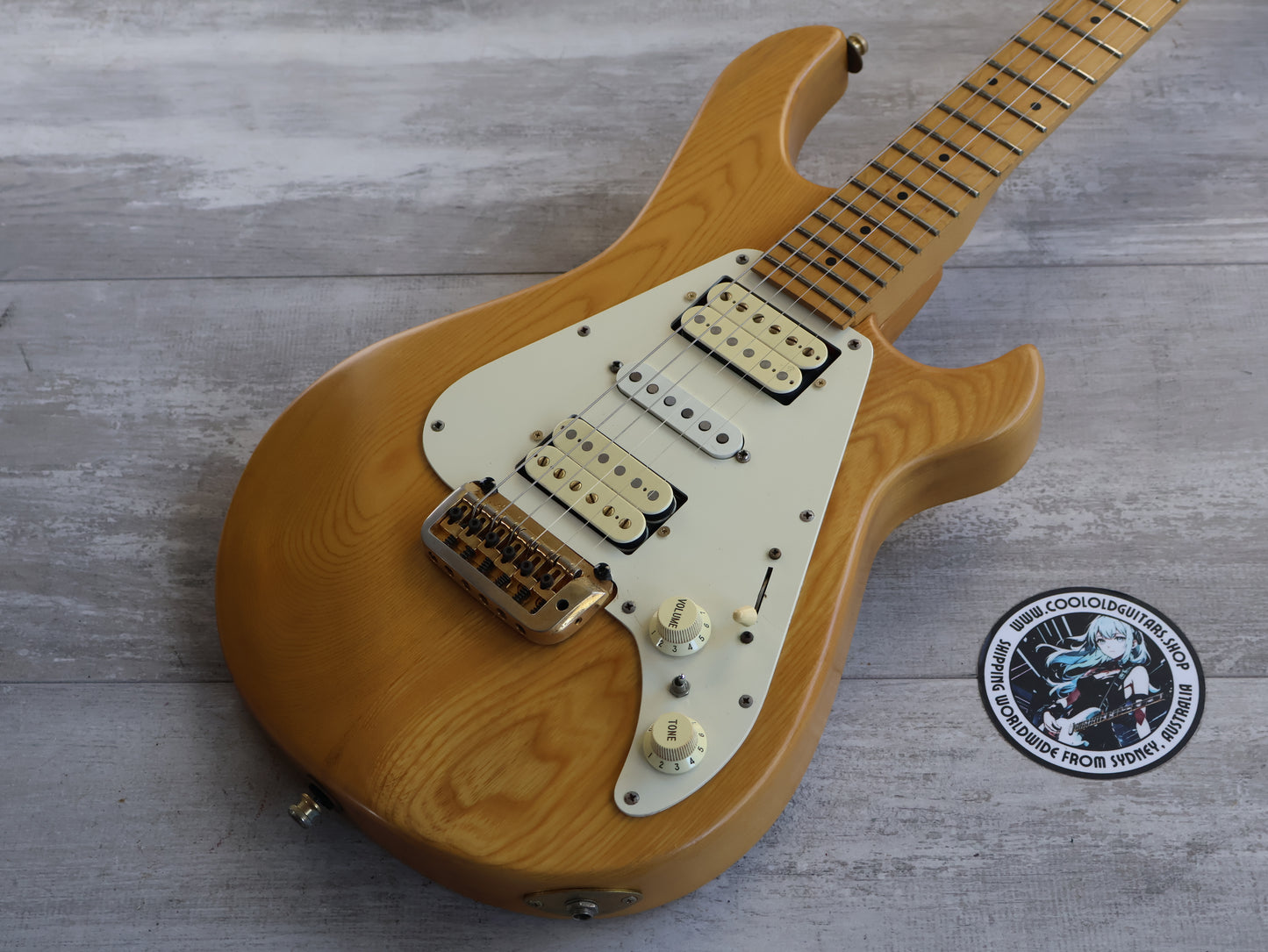 1990 Rockoon/Schaller Japan (by Kawai) RA-65 HSH Silhouette (Natural)