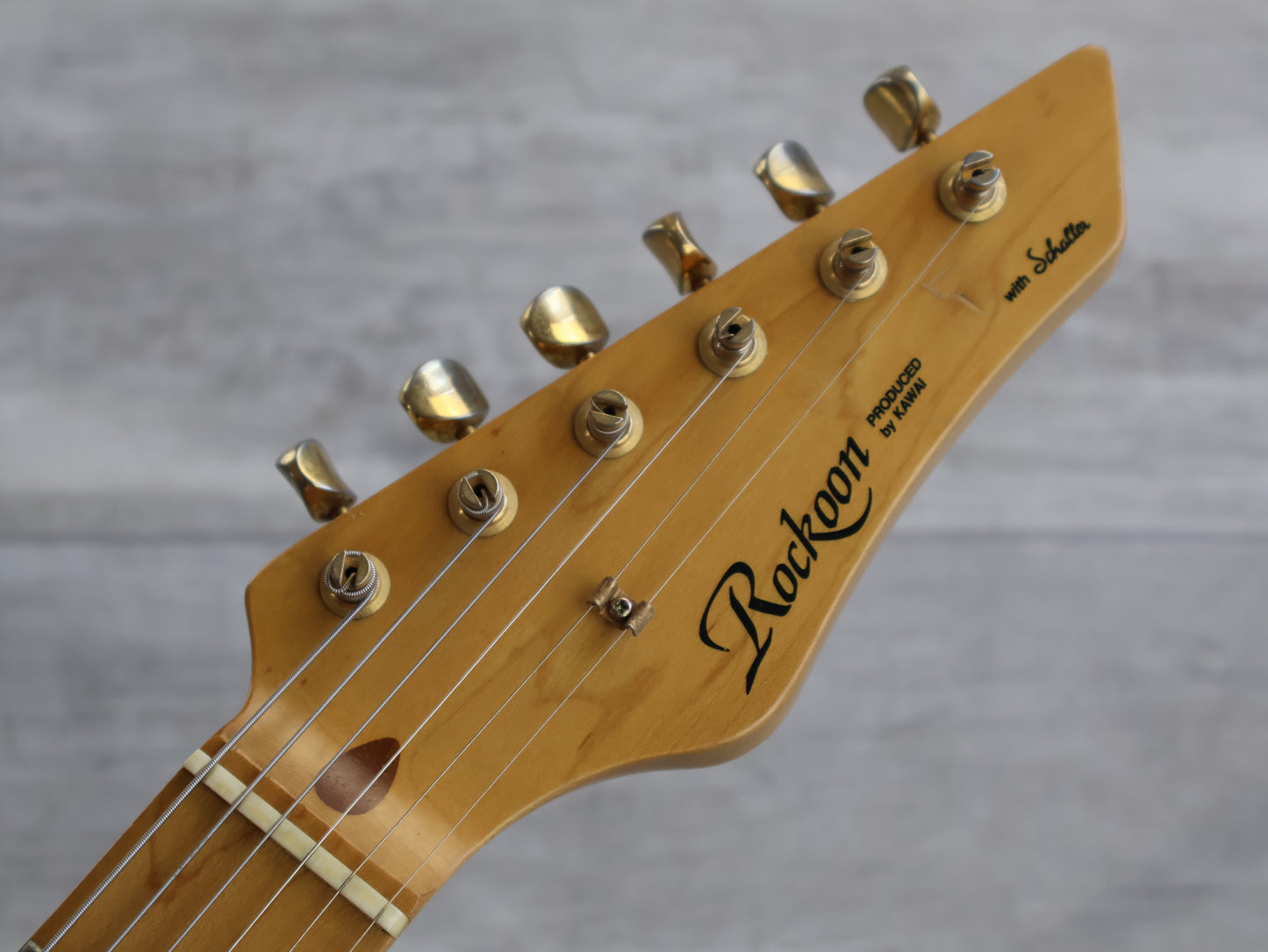 1990 Rockoon/Schaller Japan (by Kawai) RA-65 HSH Silhouette (Natural)