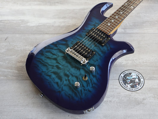 2000's BC Rich Eagle (Aquamarine Sunburst)