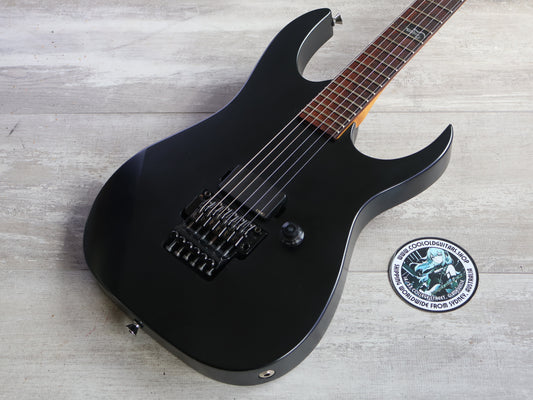 2000 Ibanez Japan RG6CSD1 J-Custom "LA Custom Shop" Superstrat w/EMG (Black Flat)