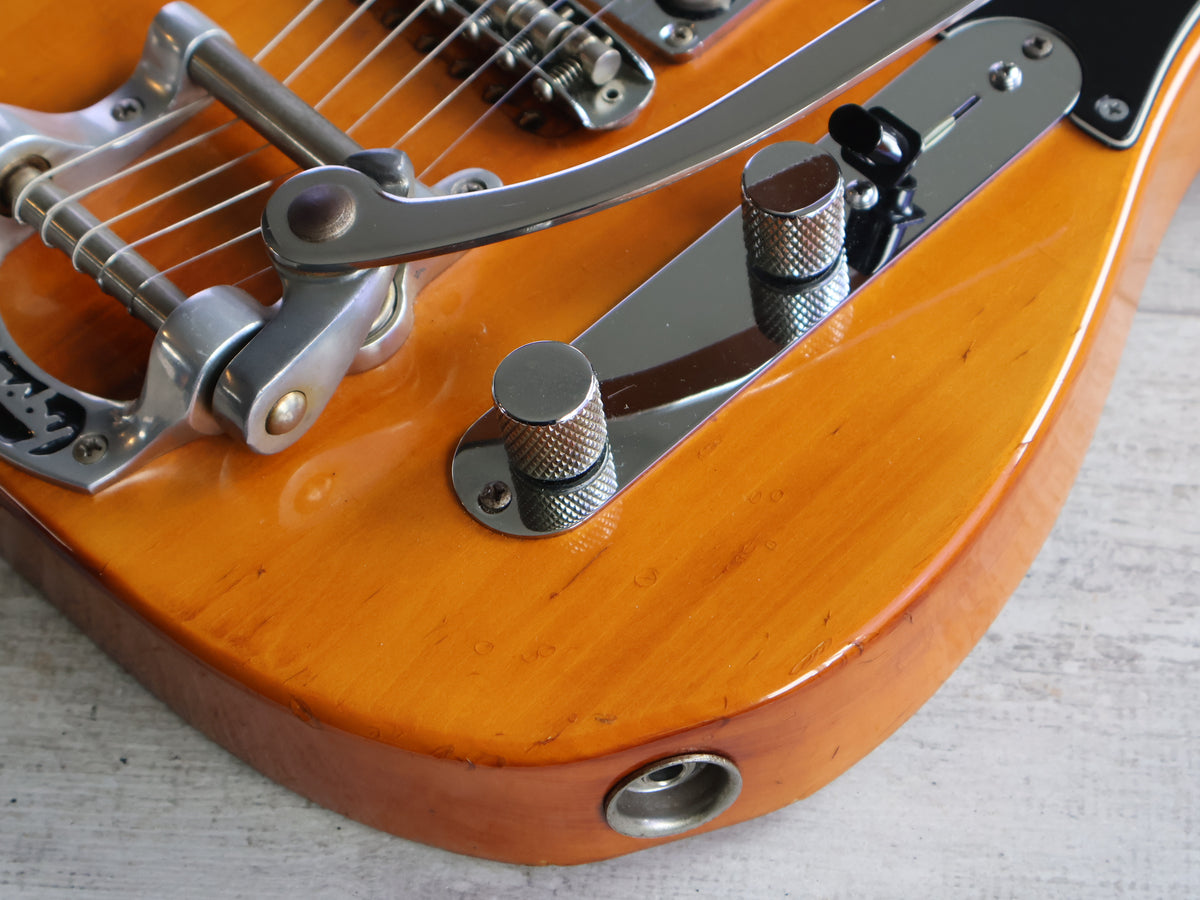 1989 Fender Japan TL62-65 '62 Reissue Telecaster w/Bigsby (Charcoal Burst)