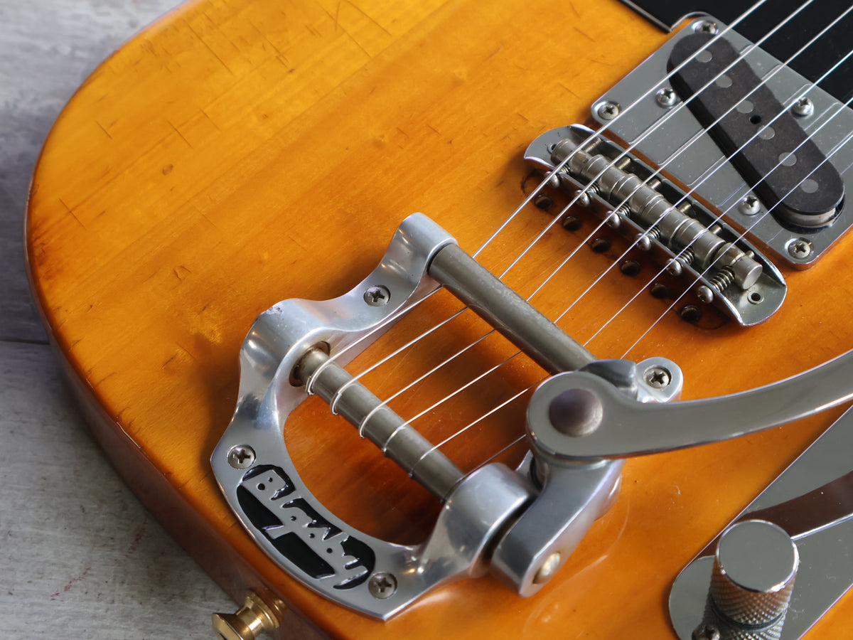 1989 Fender Japan TL62-65 '62 Reissue Telecaster w/Bigsby (Charcoal Burst)
