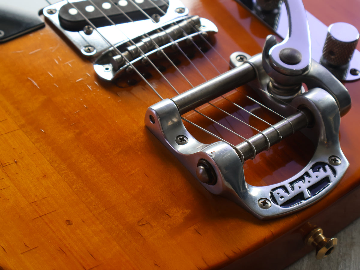1989 Fender Japan TL62-65 '62 Reissue Telecaster w/Bigsby (Charcoal Burst)