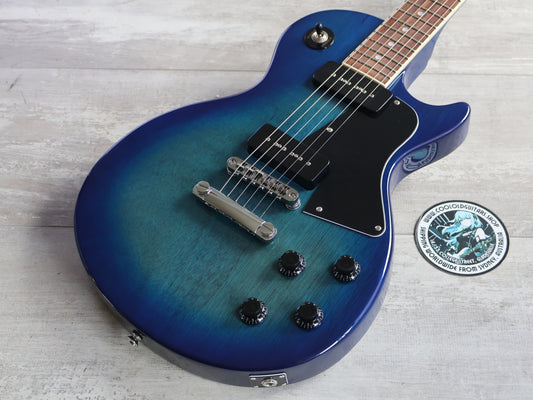 Blitz by Aria Pro II Leopard Les Paul Special (Blueberry Burst)