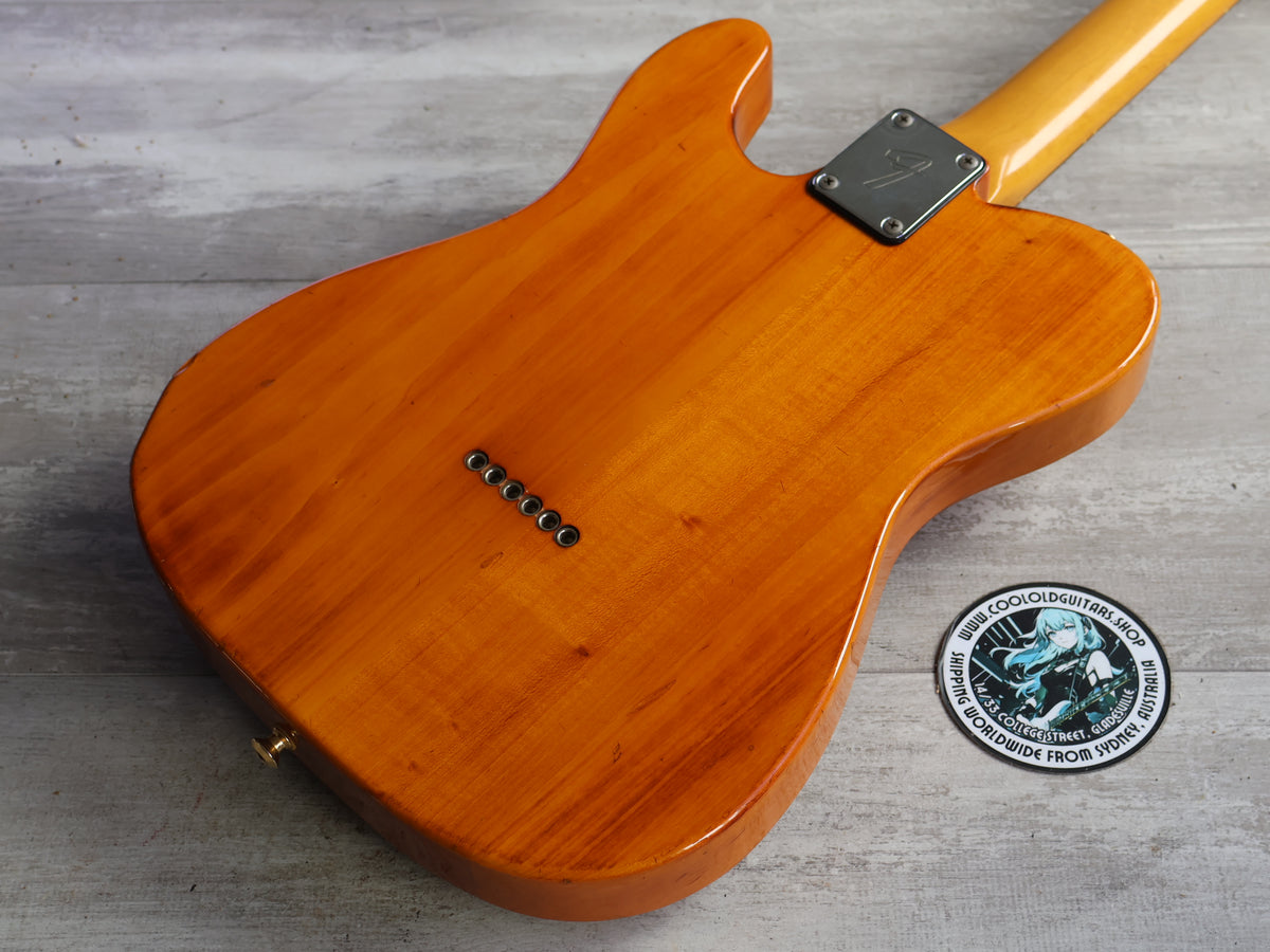 1989 Fender Japan TL62-65 '62 Reissue Telecaster w/Bigsby (Charcoal Burst)