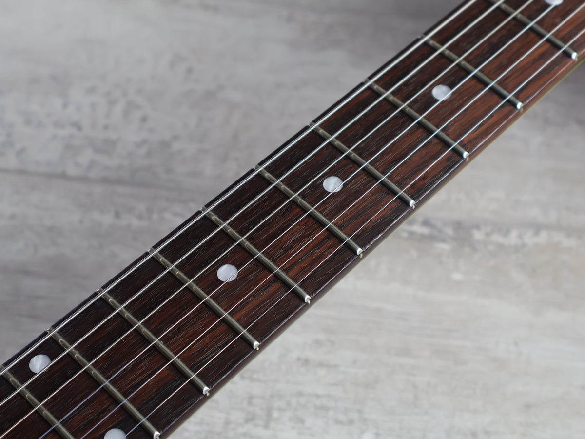 2020 Rabbit IS Japan USA-KO Korina SG Double Cutaway (Transparent Green)