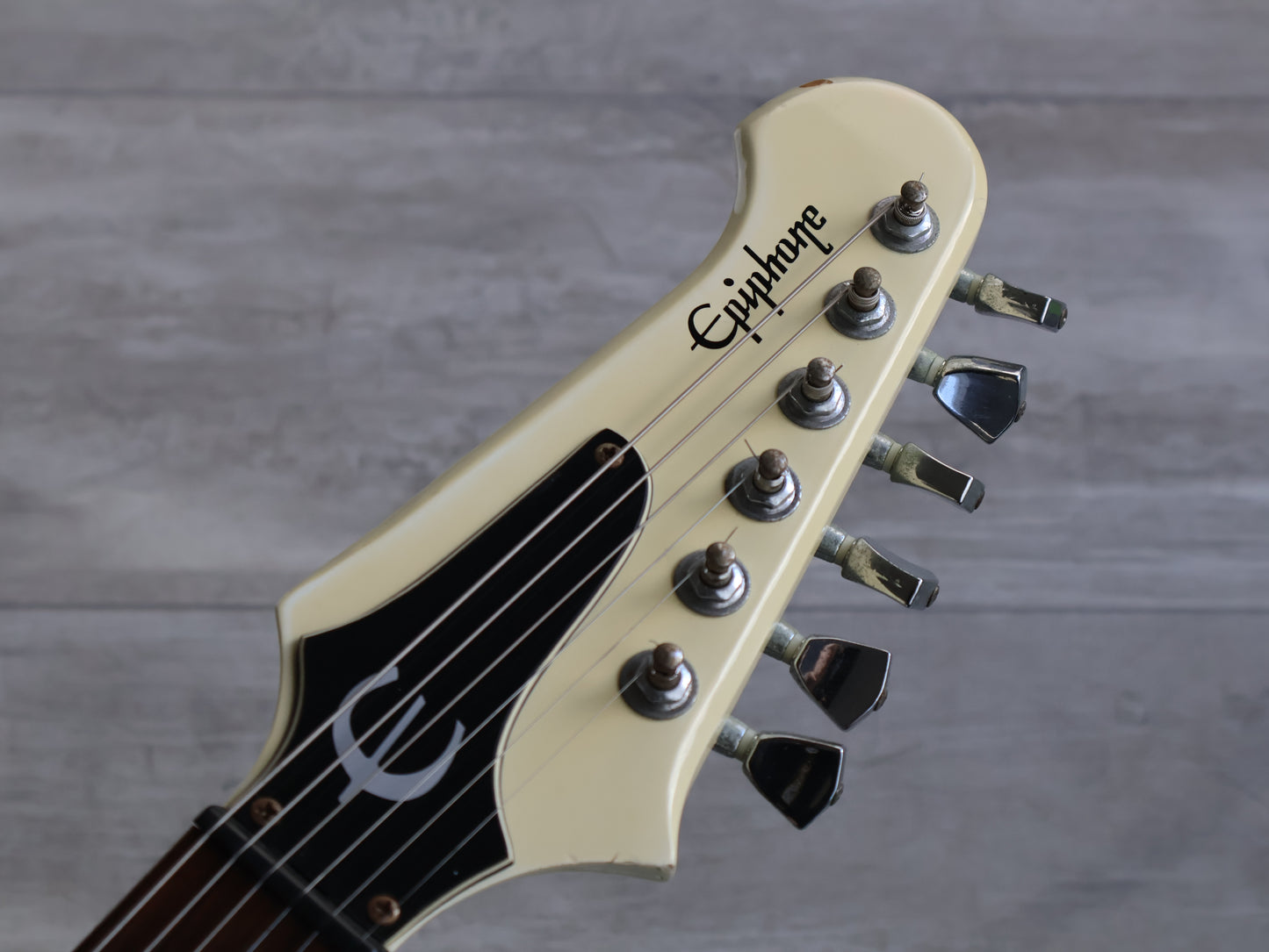 1997 Epiphone Korea Firebird III (Vintage White)