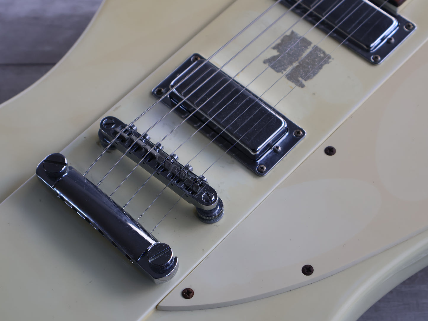 1997 Epiphone Korea Firebird III (Vintage White)