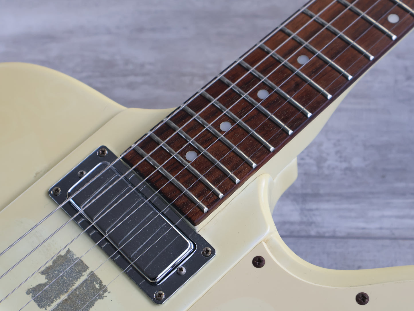 1997 Epiphone Korea Firebird III (Vintage White)