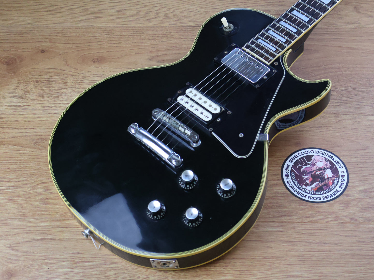 1975 Greco EG-480B Les Paul (Black)