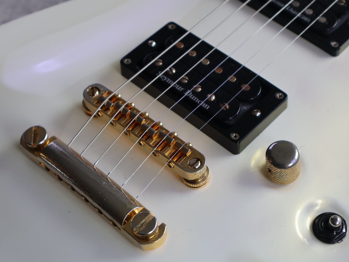 2012 ESP Japan Horizon II Kiso Custom Shop Superstrat (Pearl White)