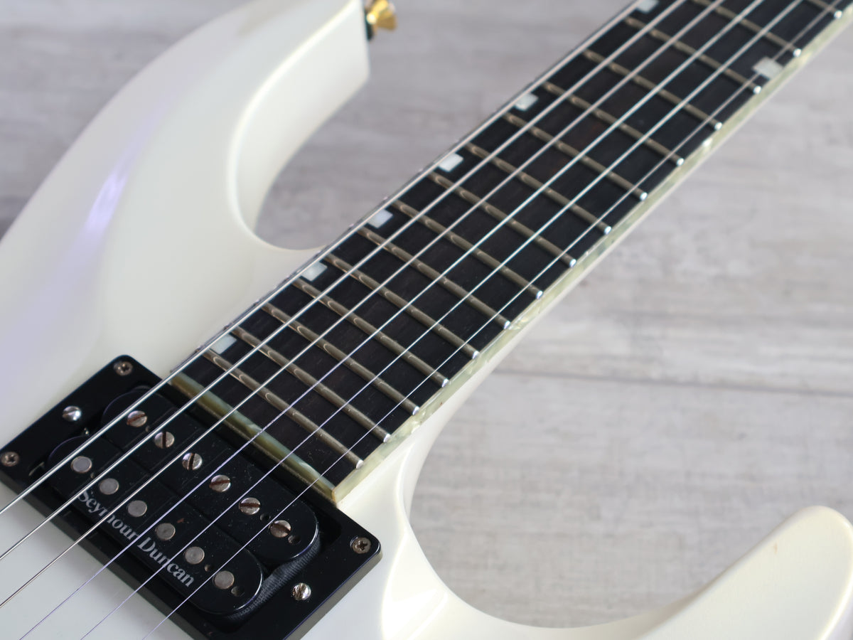 2012 ESP Japan Horizon II Kiso Custom Shop Superstrat (Pearl White)