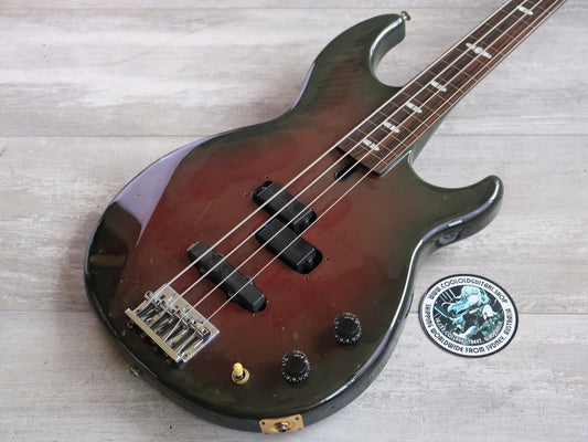 1985 Yamaha Japan BB3000 Neckthrough Fretless Broad Bass (Wine Red)