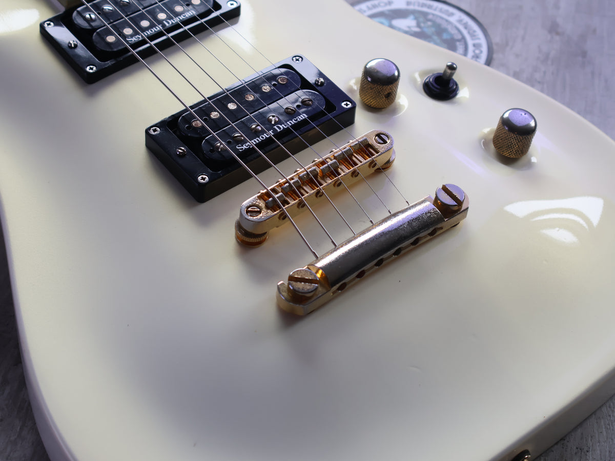 2012 ESP Japan Horizon II Kiso Custom Shop Superstrat (Pearl White)