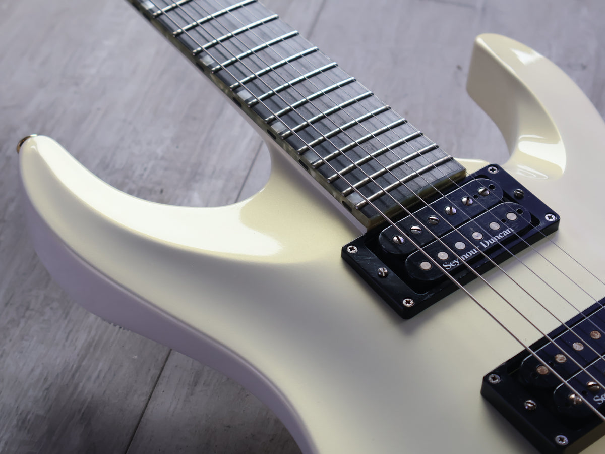 2012 ESP Japan Horizon II Kiso Custom Shop Superstrat (Pearl White)