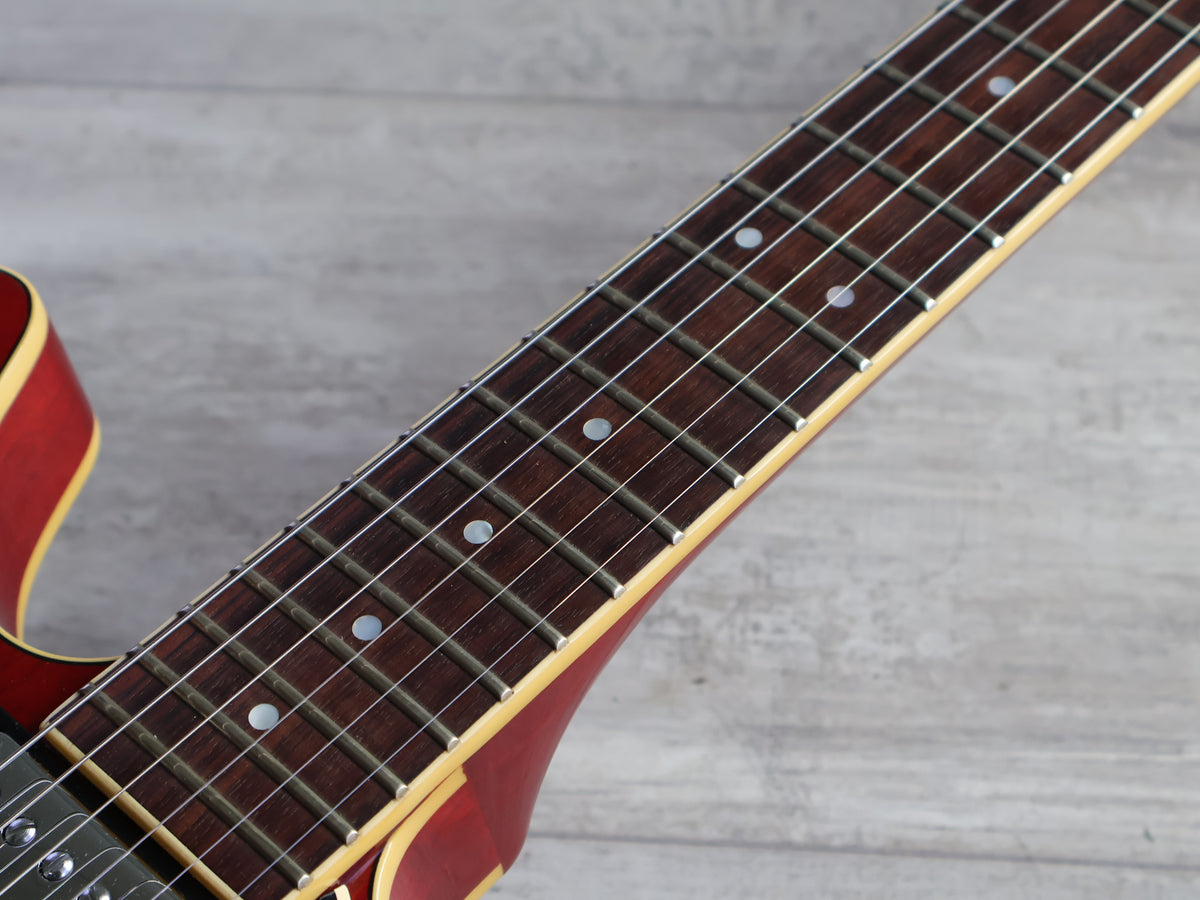 1981 Yamaha Japan SA-700 ES-335 Semi Hollowbody Electric Guitar (Persimmon Red)