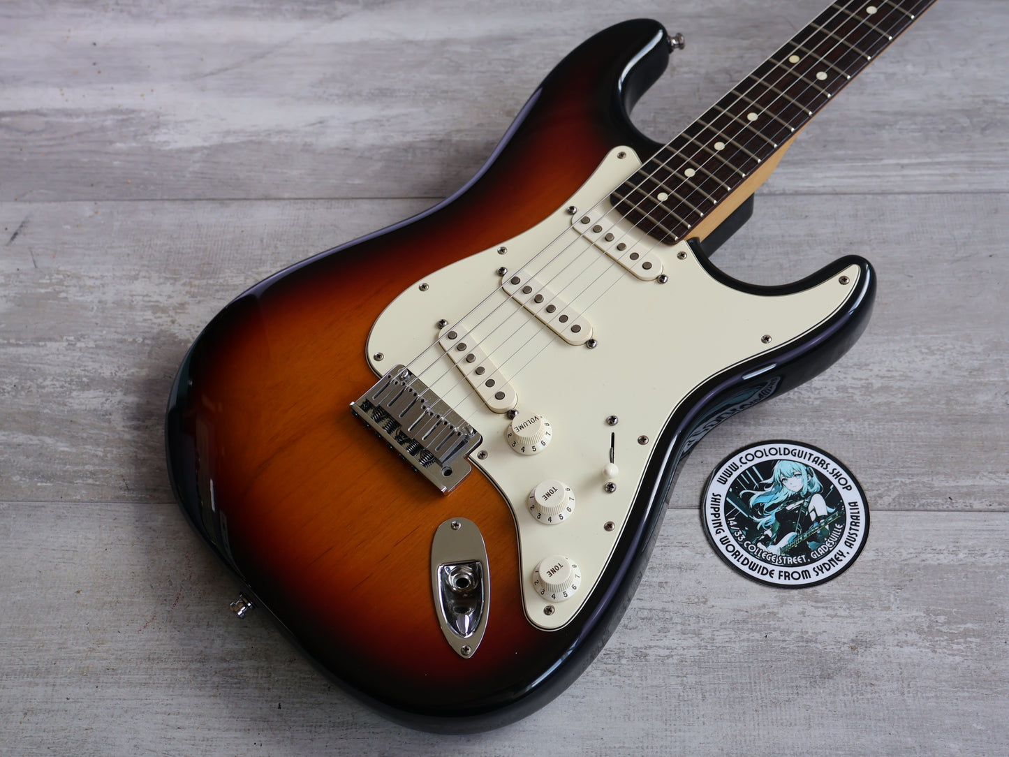 2001 Fender USA American Standard Stratocaster - Rosewood Fingerboard (Sunburst)