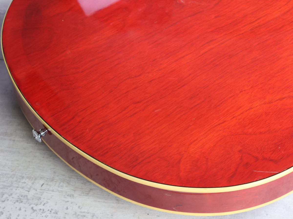 1981 Yamaha Japan SA-700 ES-335 Semi Hollowbody Electric Guitar (Persimmon Red)