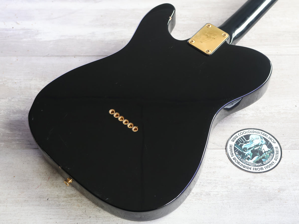 1988 Fender Japan TLG80-60 Vintage Telecaster (Black & Gold)