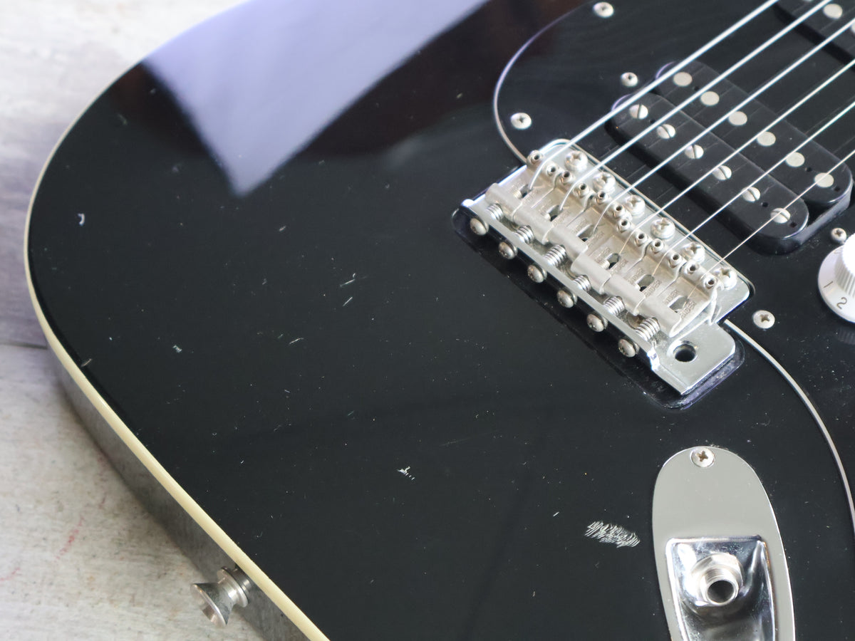 2010 Fender Japan AST-M/SSH Aerodyne Medium Scale Stratocaster (Black)
