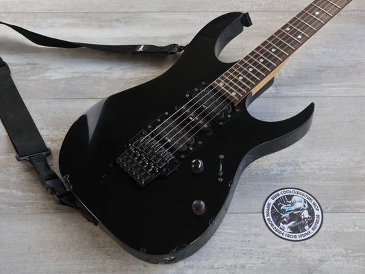 1993 Ibanez Japan RG570 HSH Superstrat (Black)